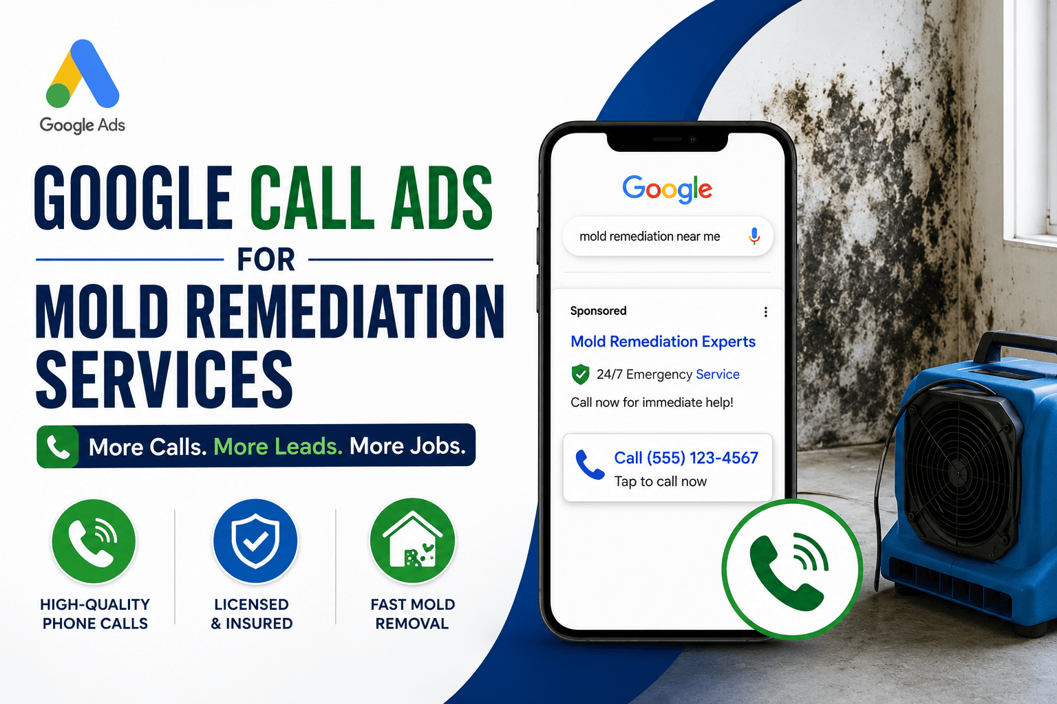 Google Call Ads for Mold Remediation Services: Complete Lead Generation Guide