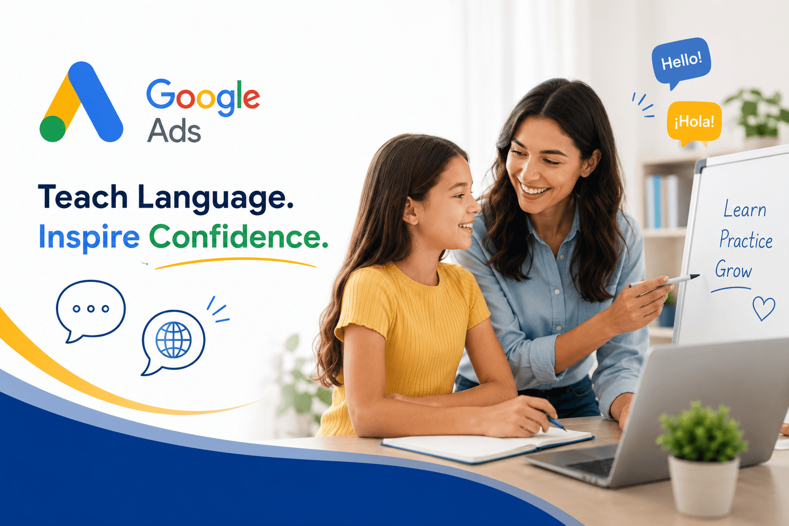 Pay Per Click Campaign for Language Teachers: The Complete Google Ads Guide to Attract More Students