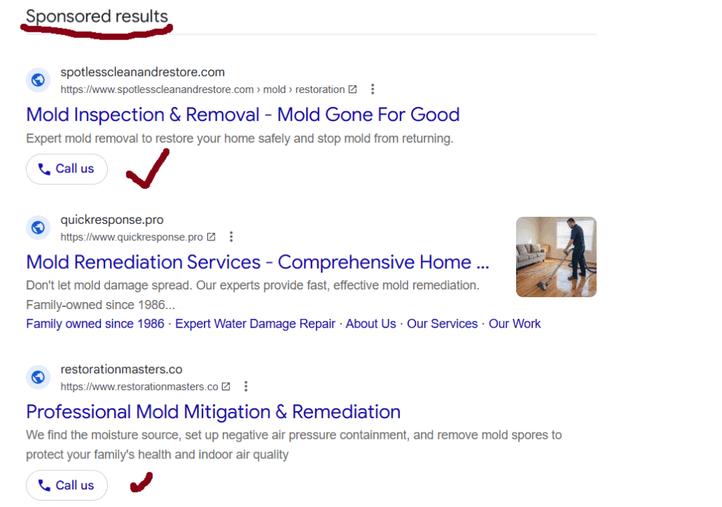 Google Call Ads