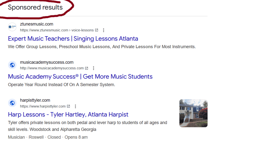 google ads for local businesses