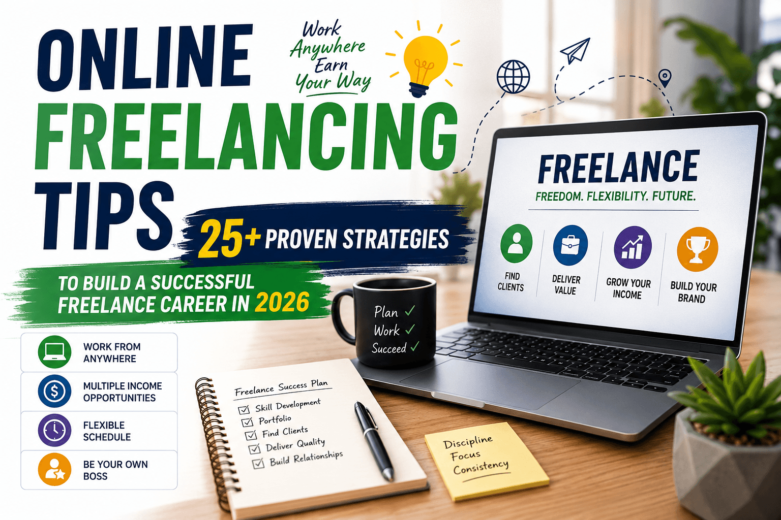 Online Freelancing Tips: 25+ Proven Strategies to Build a Successful Freelance Career in 2026