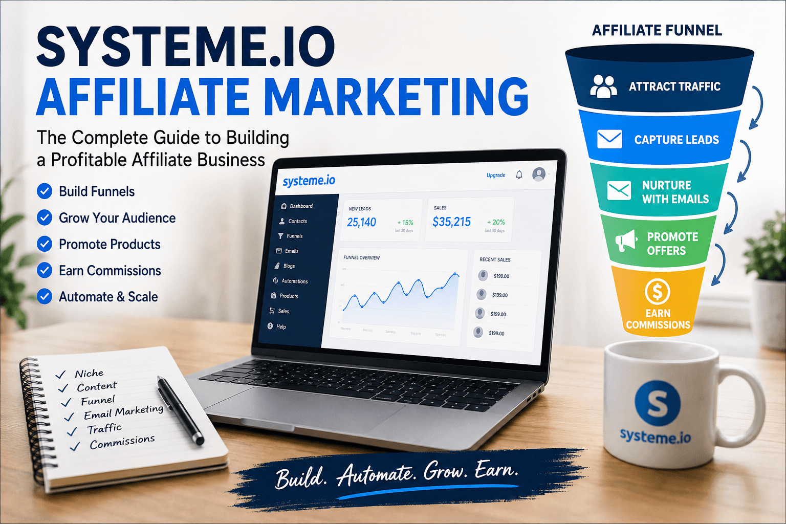 Systeme.io Affiliate Marketing: The Complete Guide to Building a Profitable Affiliate Business