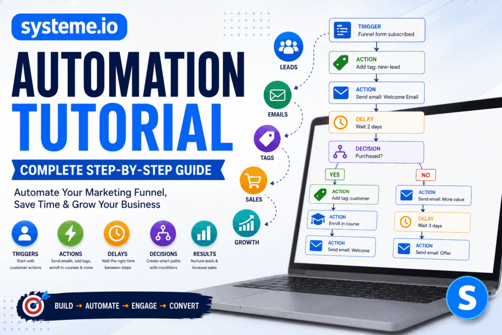 Systeme.io Automation Tutorial