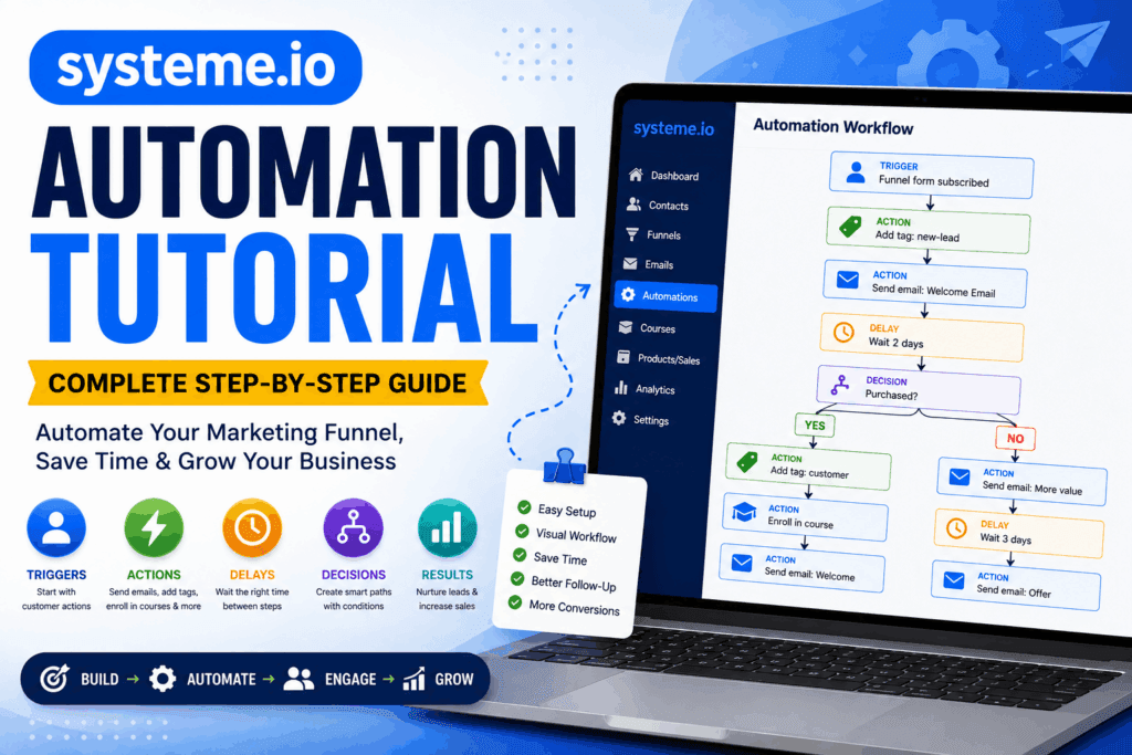 Systeme.io Automation Tutorial