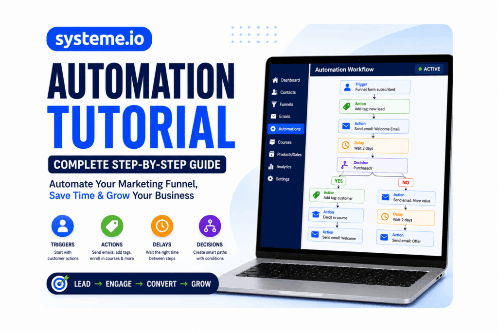 Systeme.io Automation Tutorial